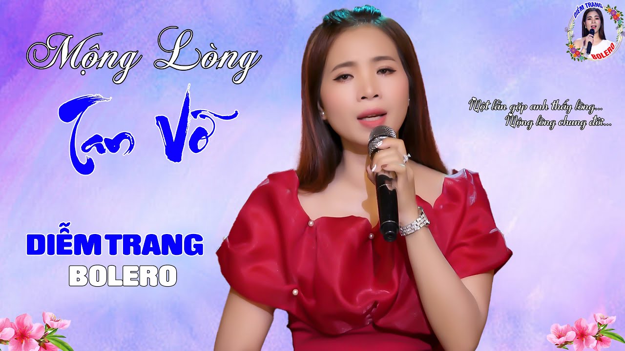 Mộng Lòng Tan Vỡ | Diễm Trang Bolero - Giọng Hát Làm Say Đắm Người Nghe