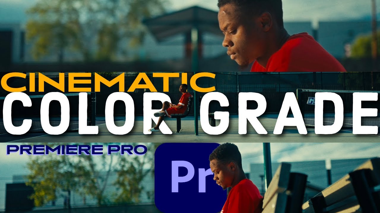 Easy Cinematic Premiere Pro Color Grade| +Free Lut, free footages