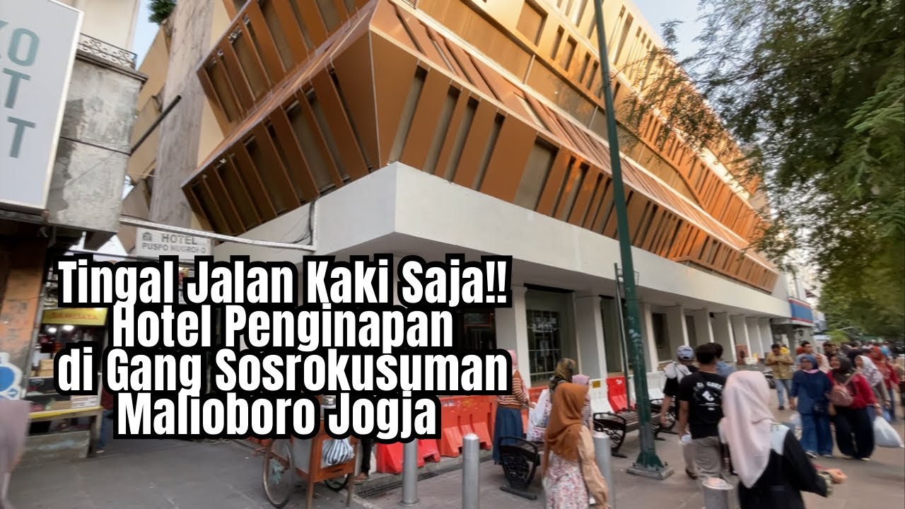 Hotel dan Penginapan Tinggal Jalan Kaki ke Malioboro di Gang Sosrokusuman Yogyakarta
