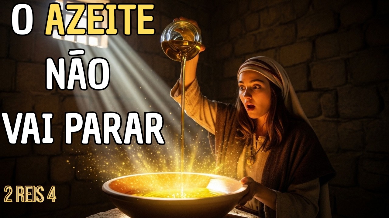 O AZEITE NÃO VAI PARAR 🔥 A ORAÇÃO QUE VAI VIRAR SUA VIDA FINANCEIRA