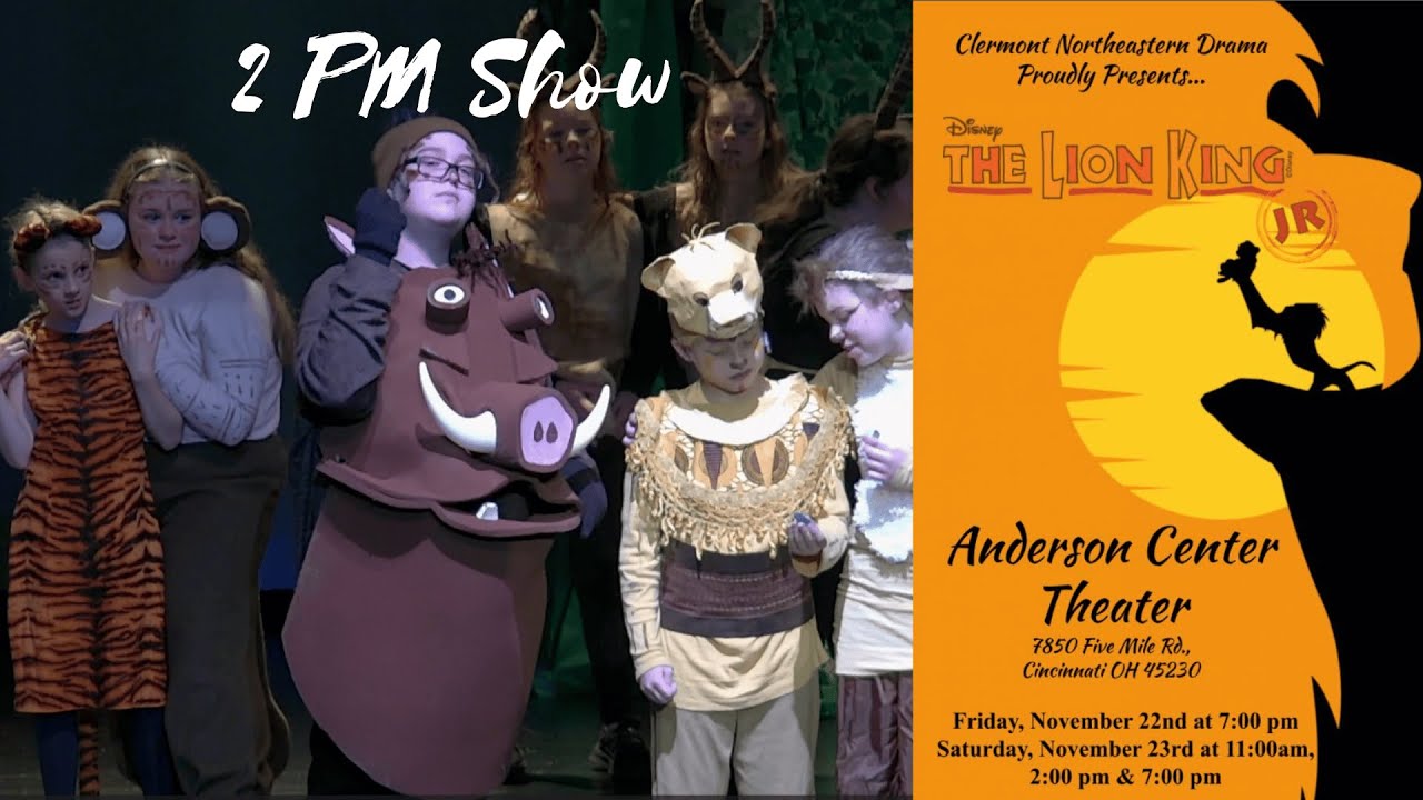 2pm Lion King Jr- CNE Drama 2024