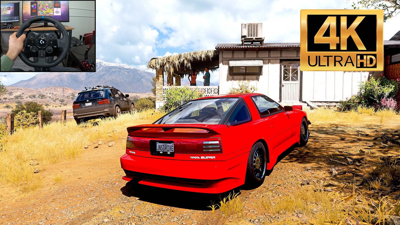 Toyota Supra MK3 - Forza Horizon 5 (Logitech G923)