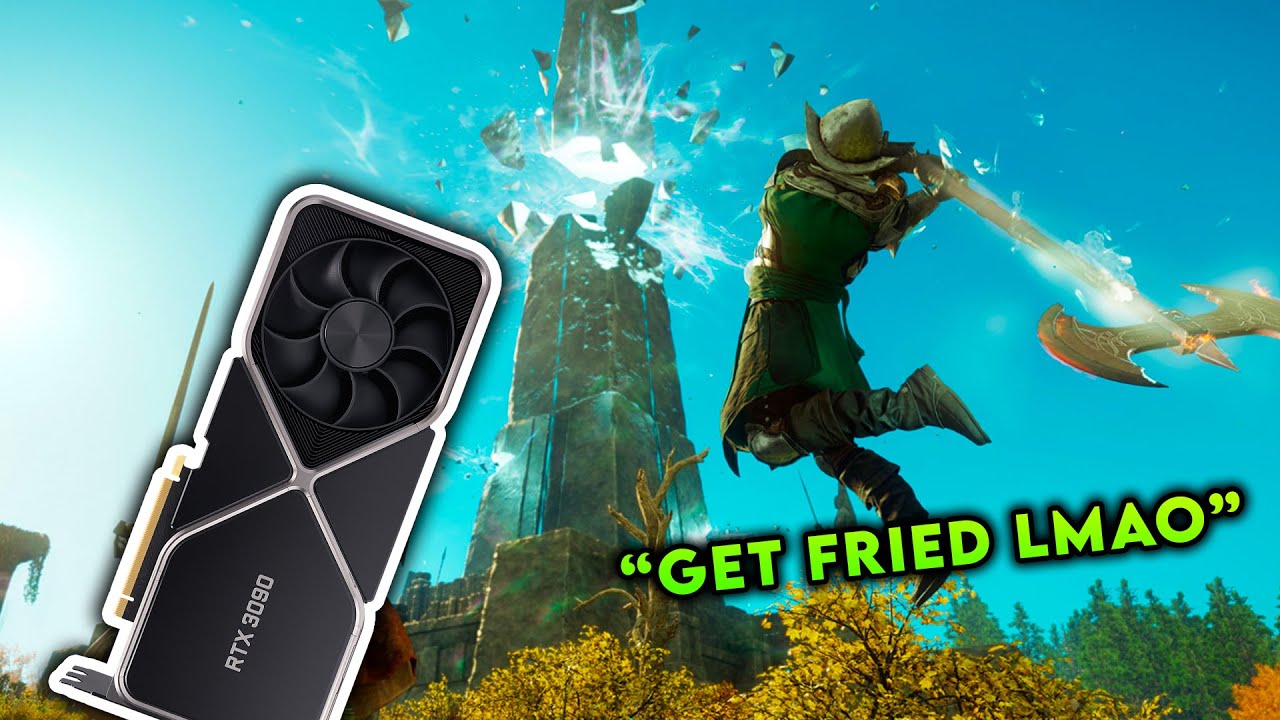 New Worlds FRYING 3090 Graphics Cards...