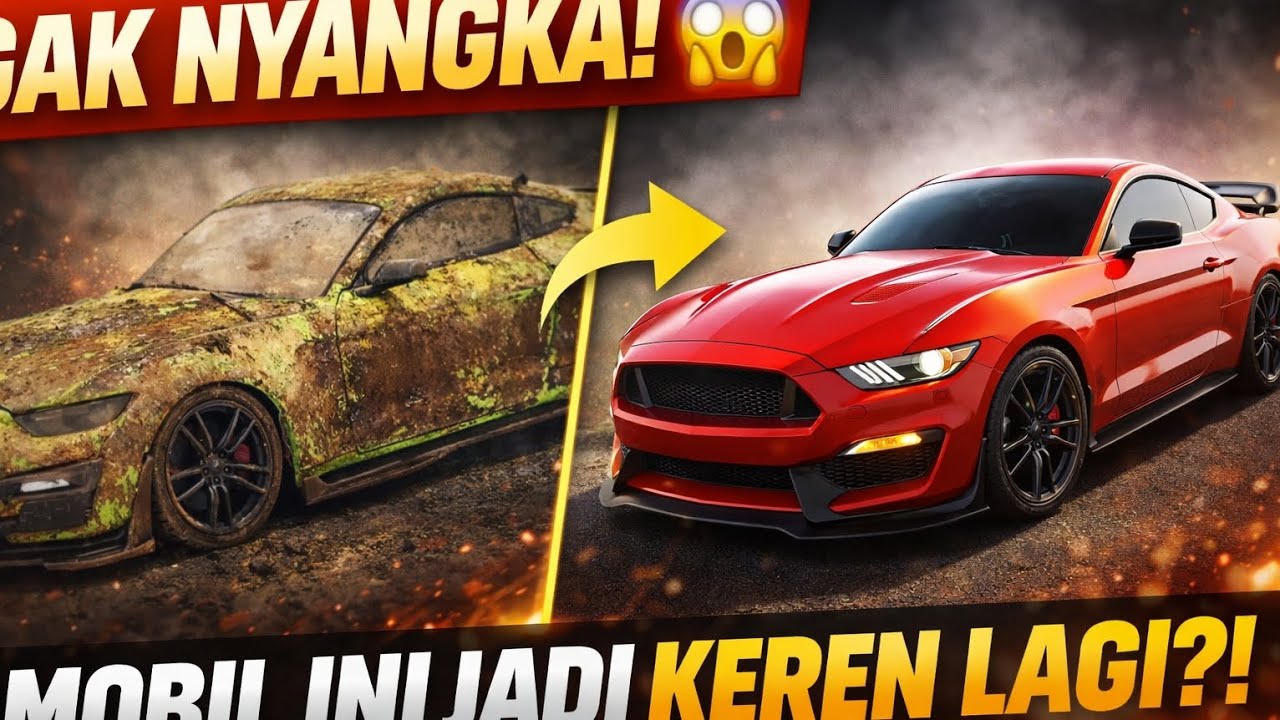 Restorasi Mobil Karatan Jadi Seperti Baru Lagi | Before After Extreme😱