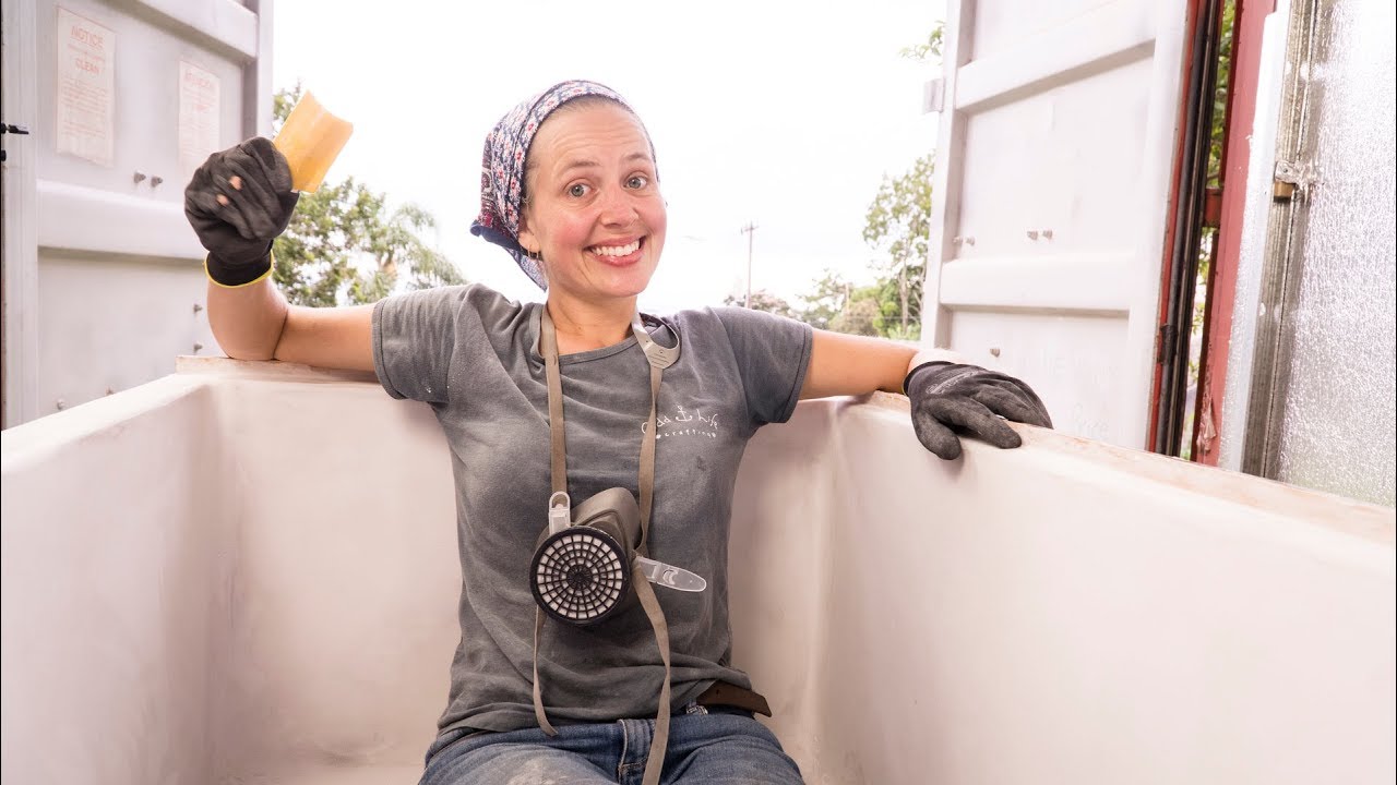 Plywood Bathtub 🛁  [lots of resin and dust] Part 3 LTP #071