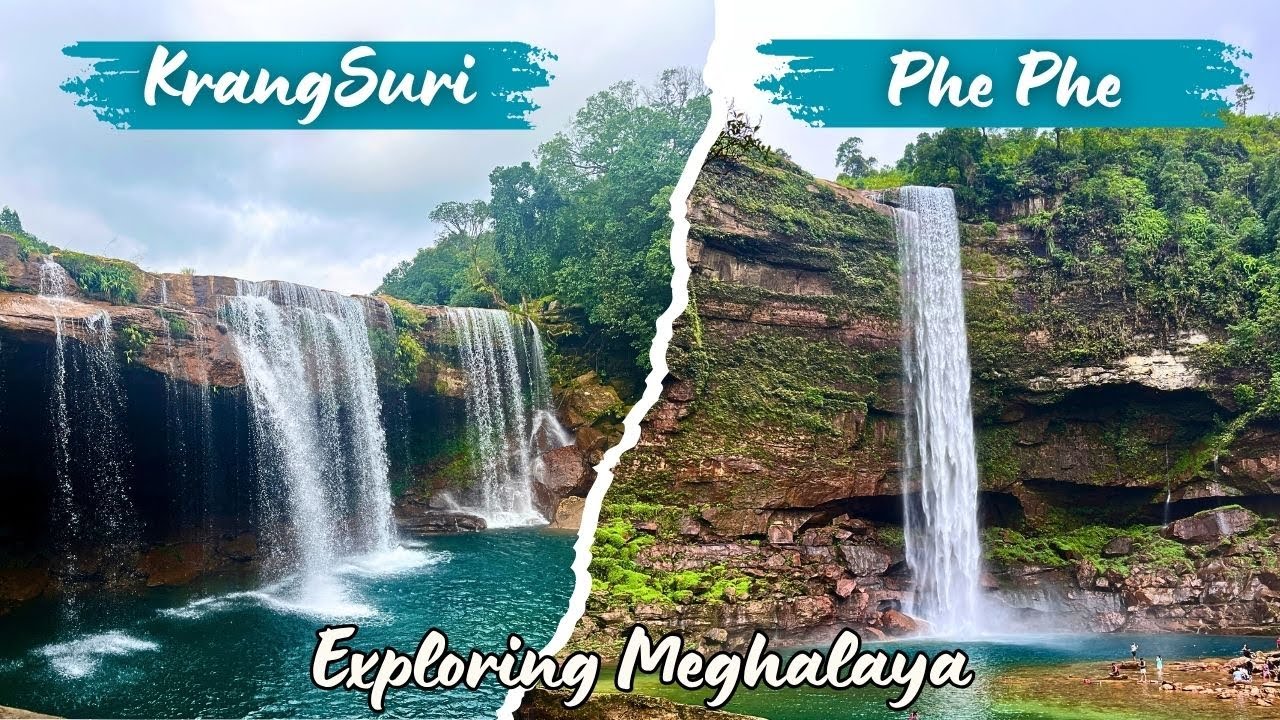 Exotic PHE PHE Waterfall | KRANG SURI falls | How to Reach, Entry Fee