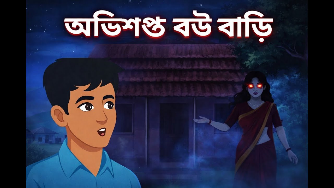 Bangla cartoon || অভিশপ্ত বউ বাড়ি || Rupkthar Golpo #cartoon #cartoonvideo @BAcartoons #video 