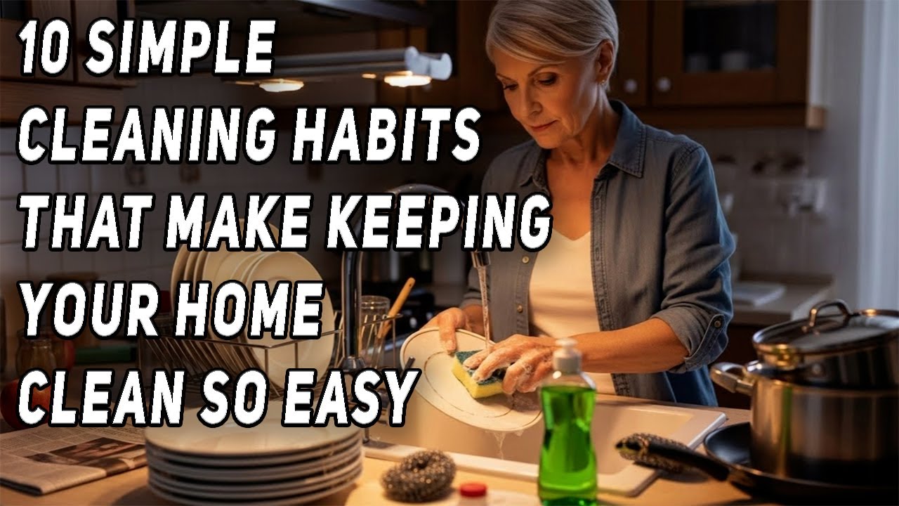 10 Simple Cleaning Habits That Make Keeping Your Home Clean So Easy