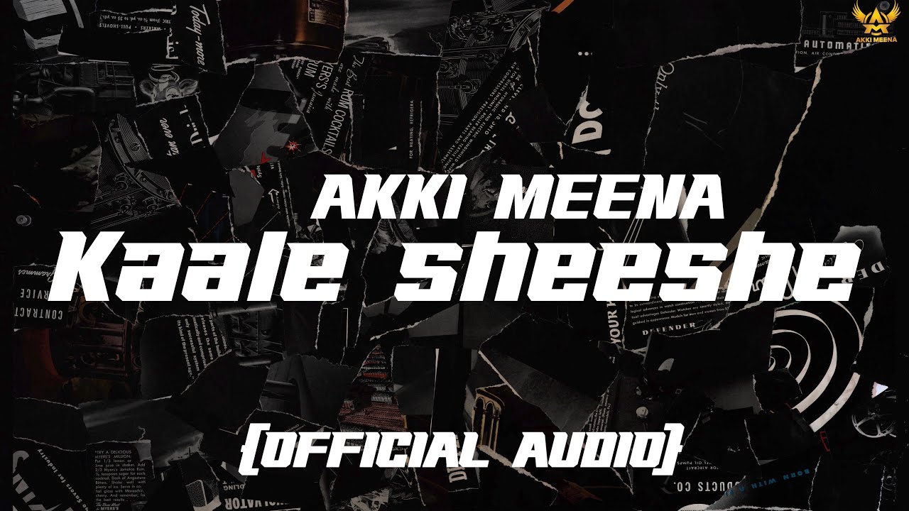 Kaale Sheeshe (Prod. Akki Meena) New Hindi Song 2022 |