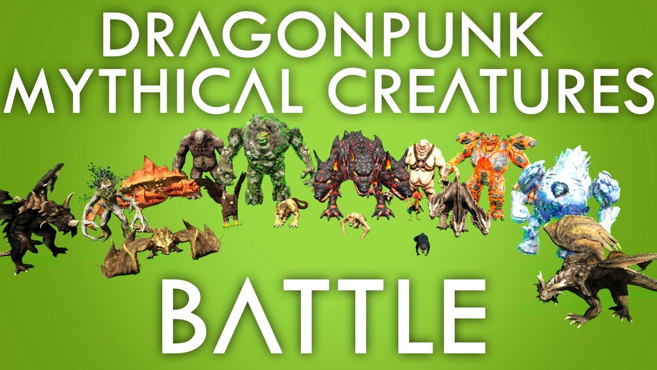 Dragonpunk: Mythical Creatures BATTLE | Ark: Survival Evolved