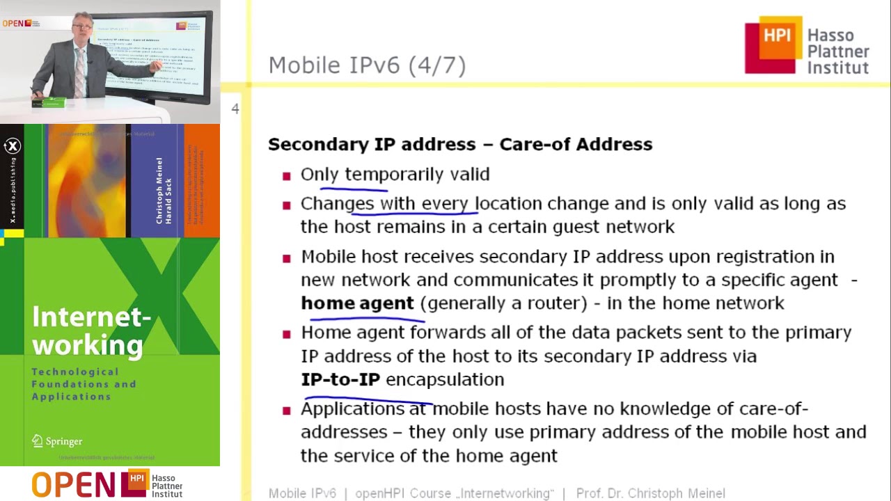 4.8 Mobile IPv6
