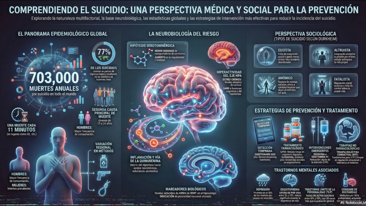 Conducta suicida: Perspectivas neurobiológicas y estrategias de prevención