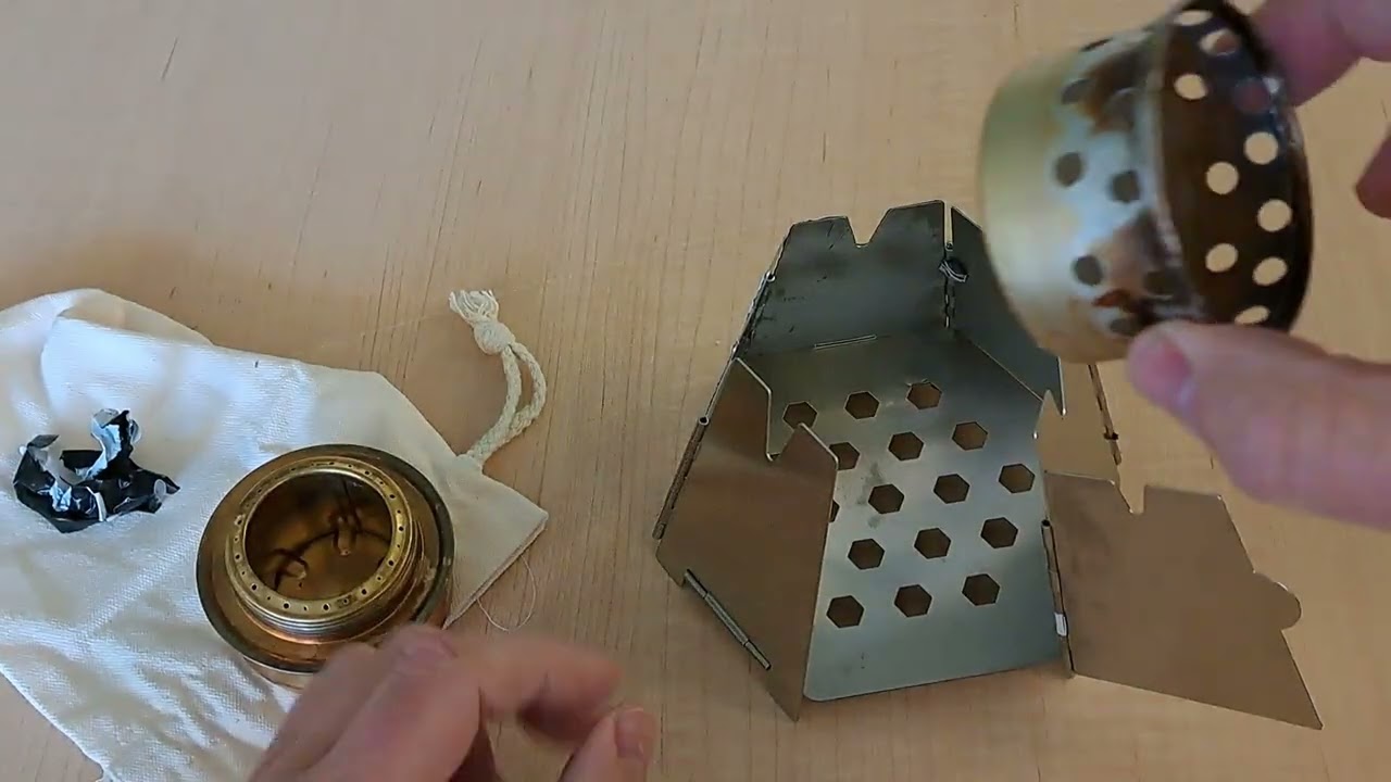 New folding woodstove hexagon shape