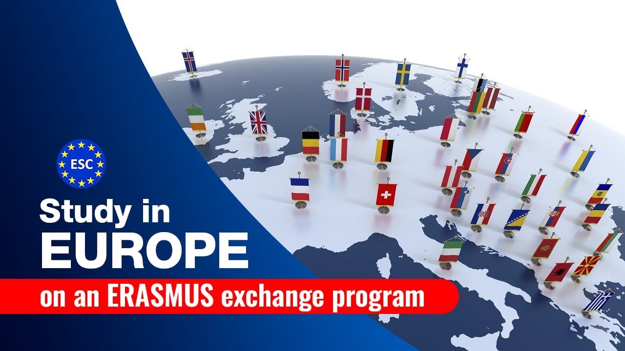 Study in Europe on an ERASMUS exchange program