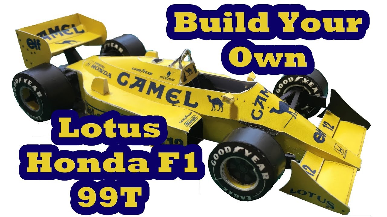 Build Your Own F1 Lotus Honda