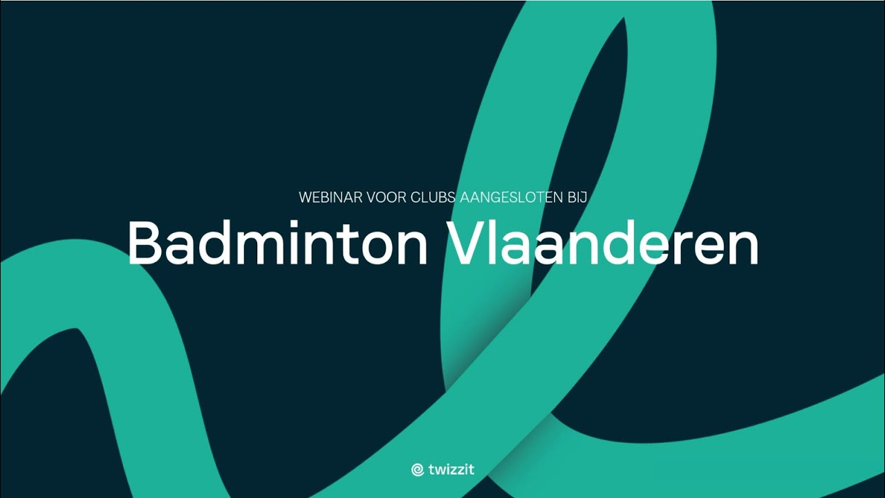 Webinar: Badminton Vlaanderen