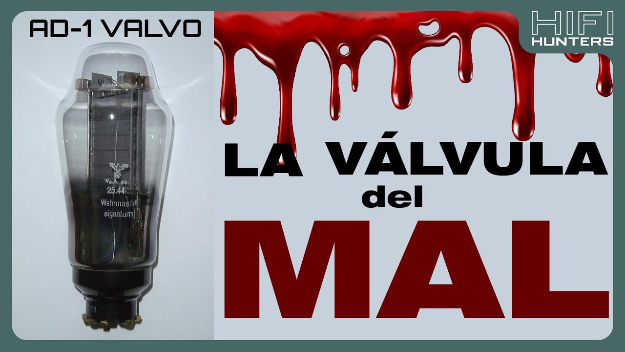 Mejor triodo de todos los tiempos. Valvo AD-1 “La válvula del mal”