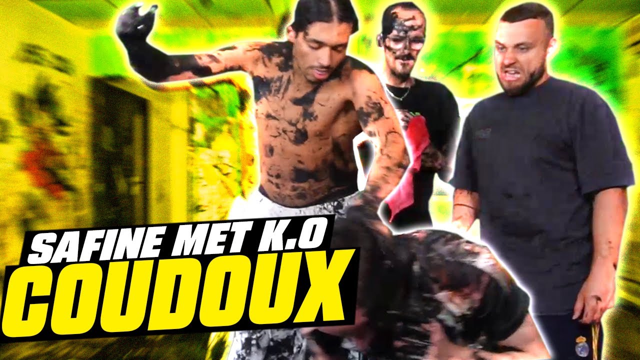 SAFINE MET K.O COUDOUX🥵JEU DE LA CLAQUE RETOUR DE SAFINE😂🤣BEST OF JEANPORMANOVE JP