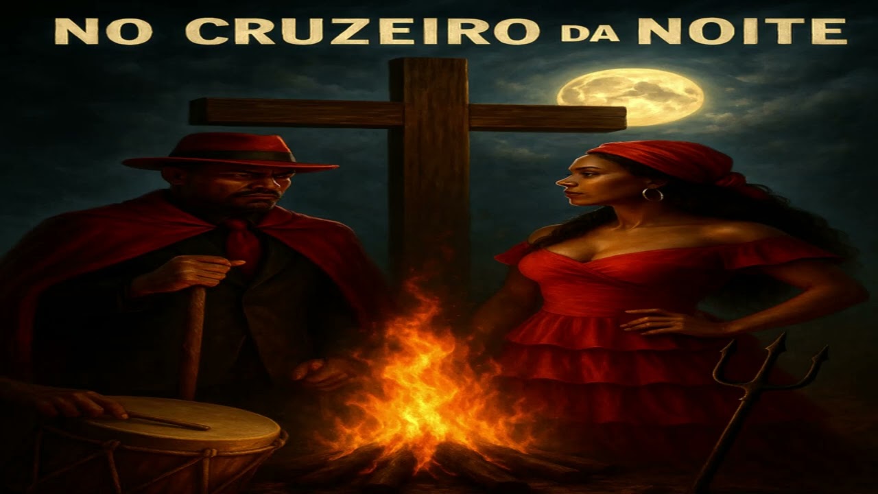 EXU E POMBAGIRA - NO CRUZEIRO DA NOITE FIRMO MEU PONTO