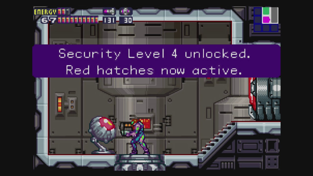 Metroid Fusion Part 16 - Sector 4: Security Lock Lv4