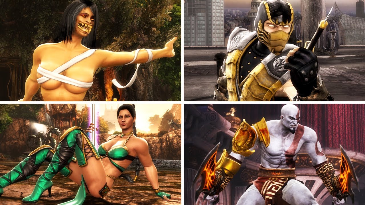 Mortal Kombat 9 – All Character Intro & Victory Poses