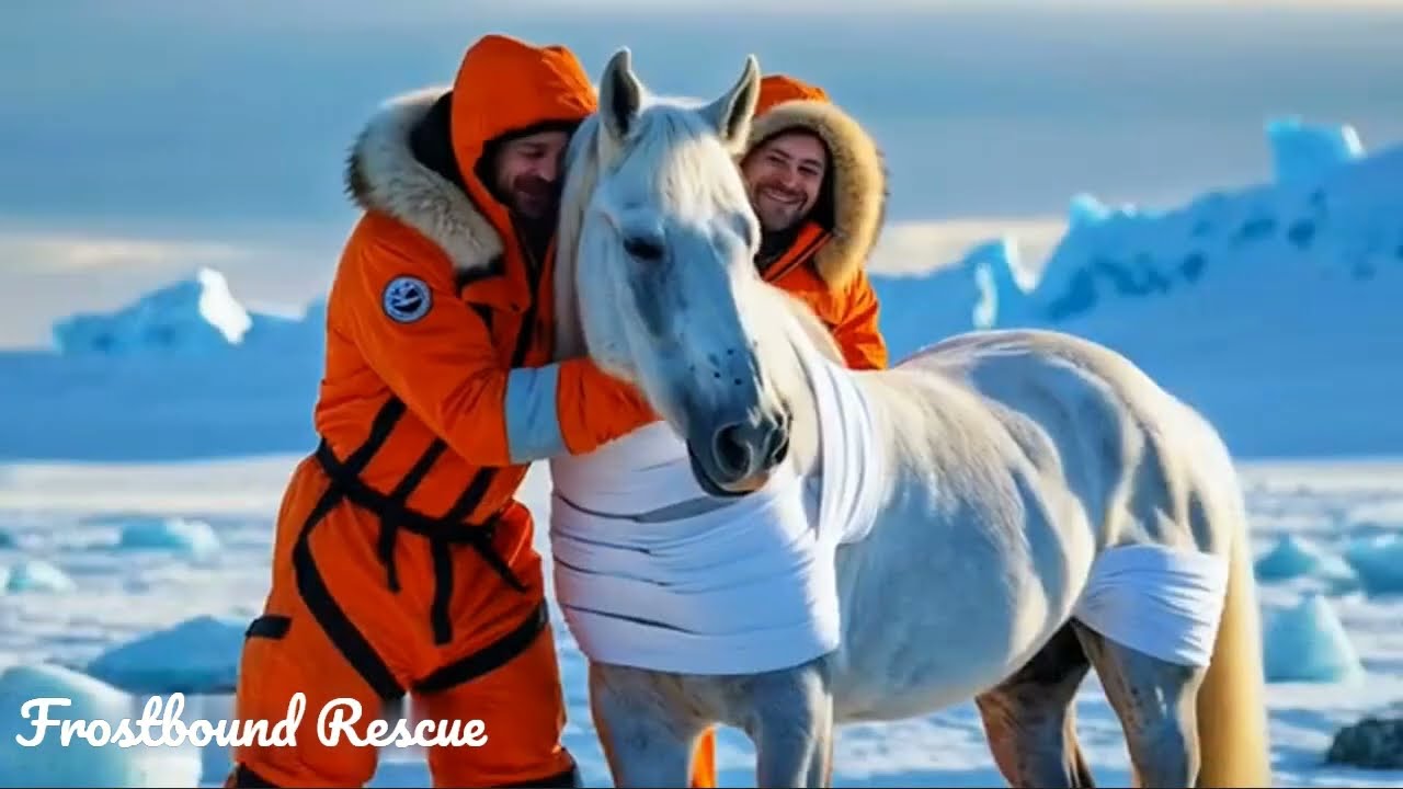 Snow Horse Covered in Millions of Barnacles & Bees Rescued by Brave Team&ndash; Incredible Survival Story!