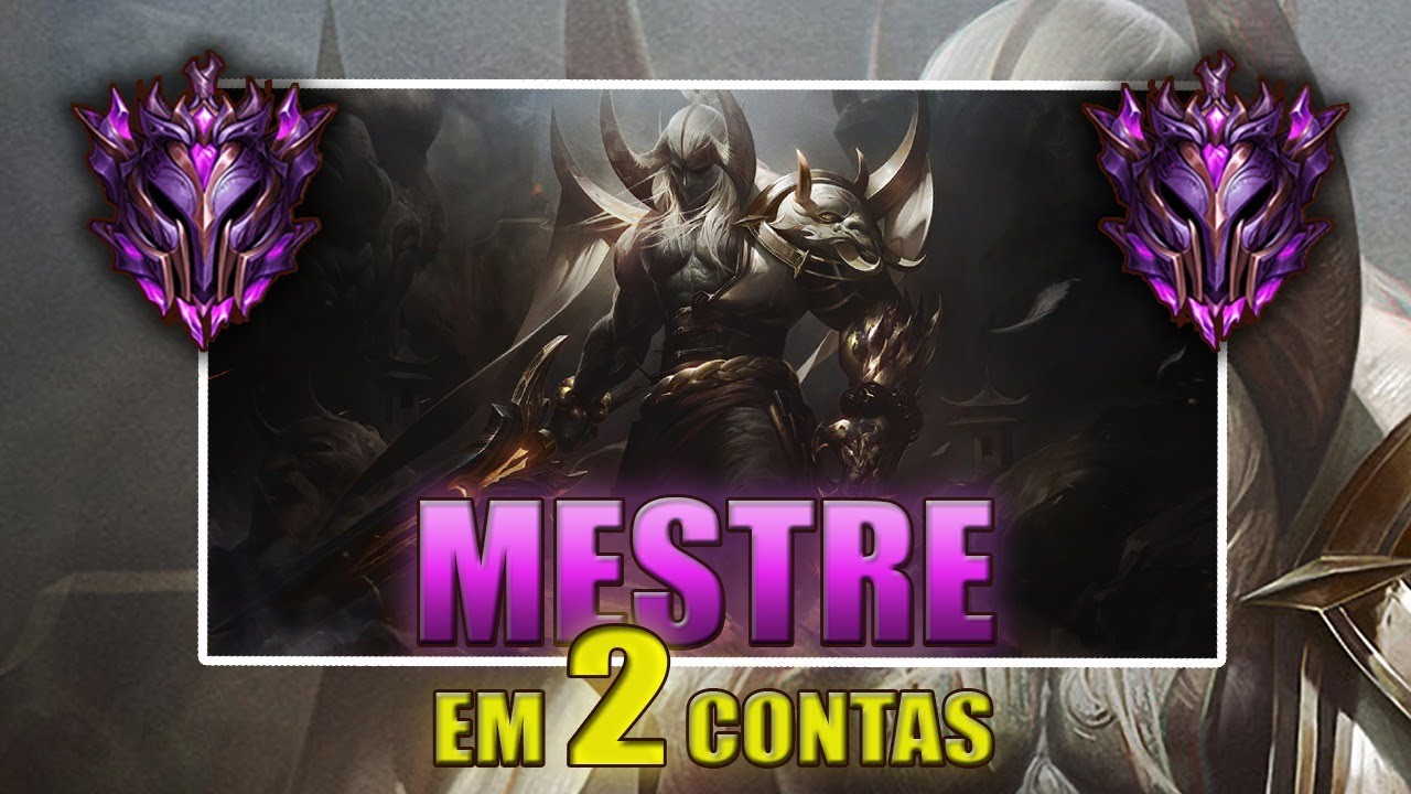 PEGUEI MESTRE EM 2 CONTAS? | Melhores momentos da ultima partida pro MESTRE  | MONO AATROX MESTRE