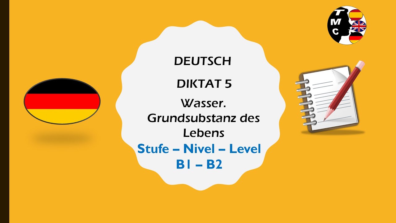 DIKTAT 5. DEUTSCH (B1-B2). WASSER. GRUNDSUBSTANZ DES LEBENS