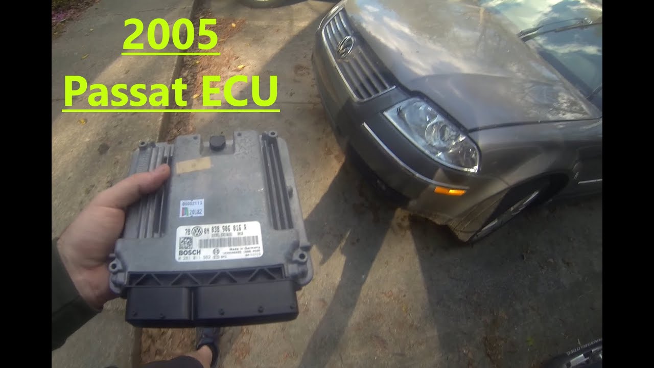 2005 Passat ECU install