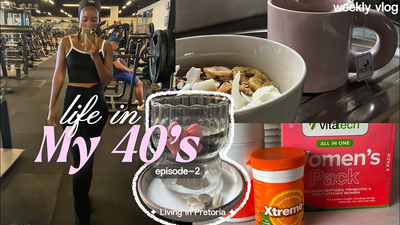Weekly Vlog: Living in Pretoria | Healthy Living in my 40’s | Let’s clean my Headboard | Slow Living