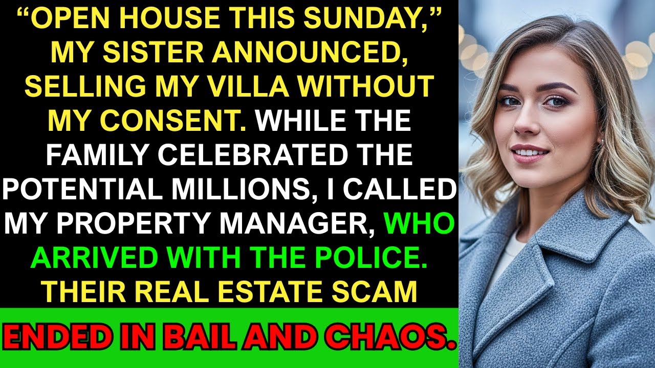 My Sister’s Realtor Secretly Showed My House — Until My Property Manager Blew the Whistle