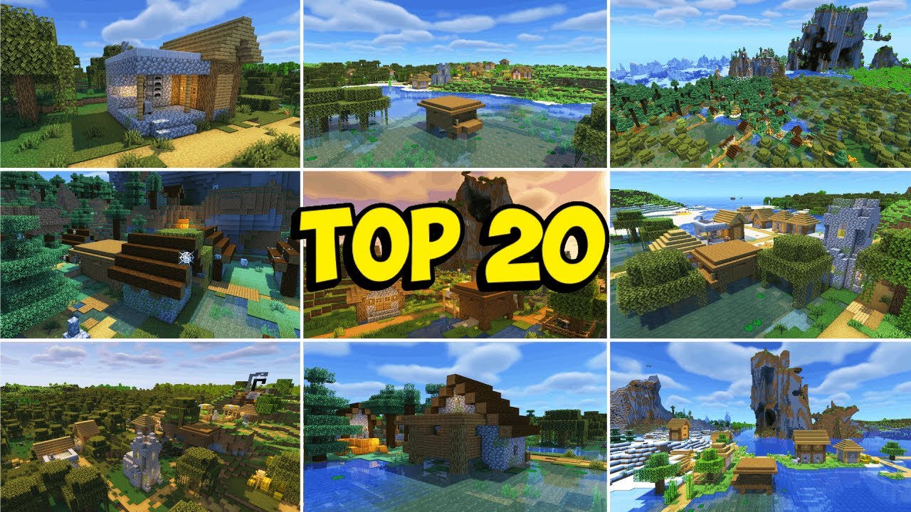 TOP 20 SWAMP VILLAGE Seeds For Minecraft 1.21 | Best Minecraft 1.21 Seeds