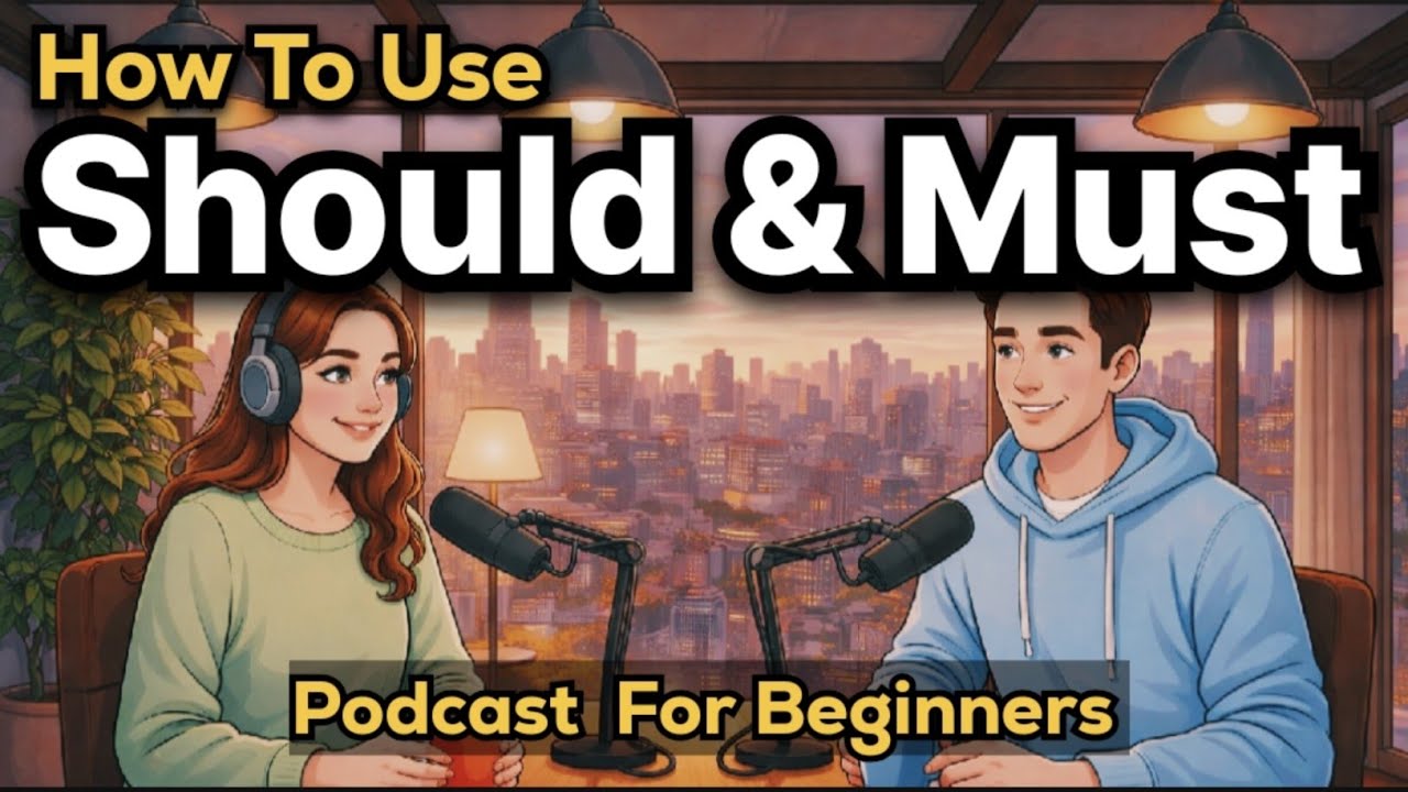 Learn How to Use Should & Must in English | Easy English Podcast for Beginners