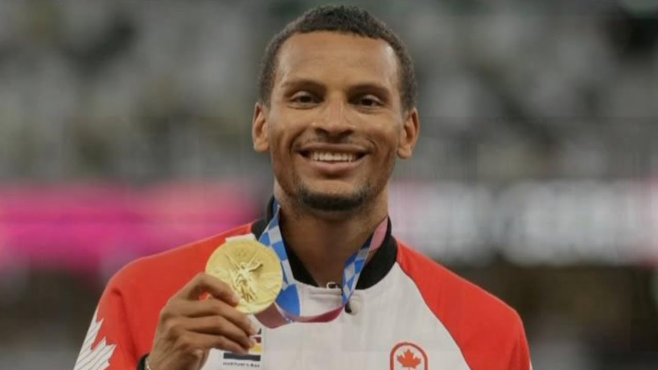 Andre De Grasse's daughter may follow in her dads fast footsteps