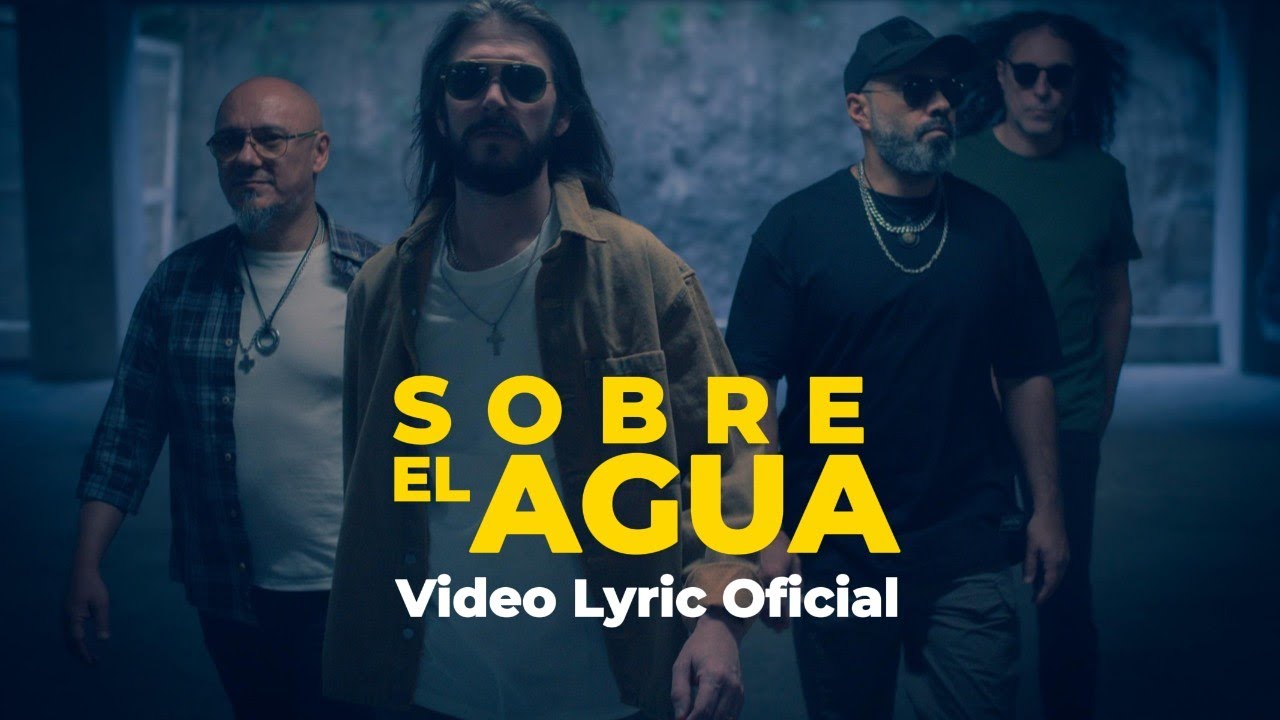 SOBRE EL AGUA // Rescate (video lyrics oficial)
