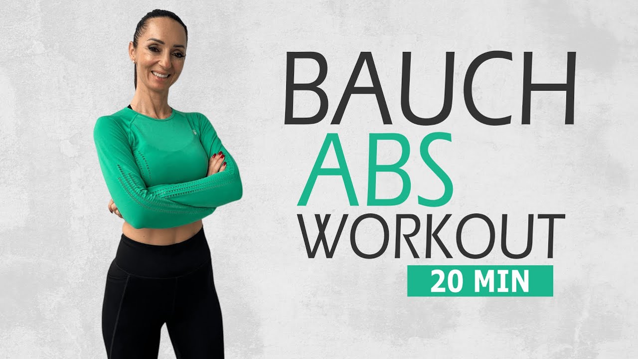 20 MIN BAUCH-WORKOUT / Starker Core und flacher Bauch ohne Geräte trainieren | Katja Seifried