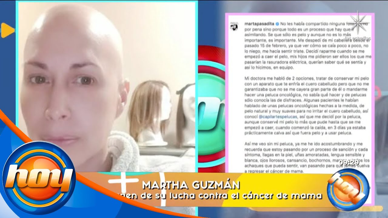 Marta Guzmán lucha contra el cáncer de mama | Programa Hoy