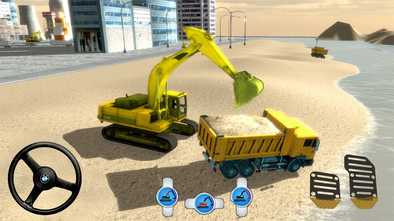 River Sand Excavator Simulator 3D - Heavy Excavator Game (by World 3D Games) Android Gameplay [HD]