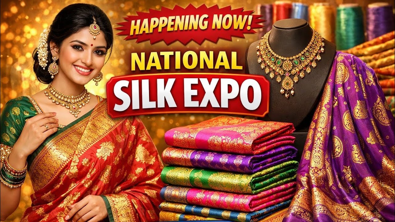 Amazing National Silk Gallery Expo 2026 Hyderabad #hyderabad #shopping #fashion 