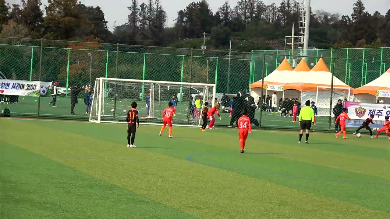 2/7 서귀포 칠십리 춘계 유소년축구대회 화성시U12(U11) vs 이천수축구클럽 U11 예선 후반전