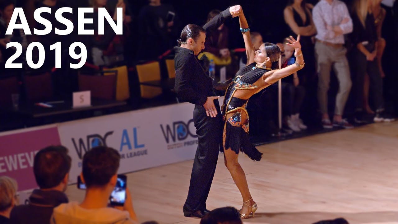 Alexander Chernositov & Arina Grishanina (USA)  | Assen 2019 | Amateur Latin - R4 Paso Doble