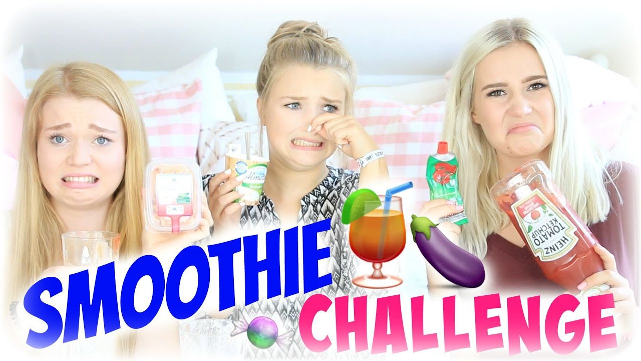 EXTREME SMOOTHIE CHALLENGE! | Julia Beautx