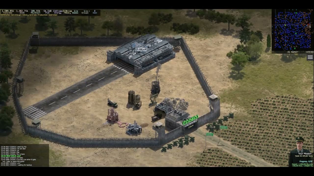 Defending a base in Combat Siege