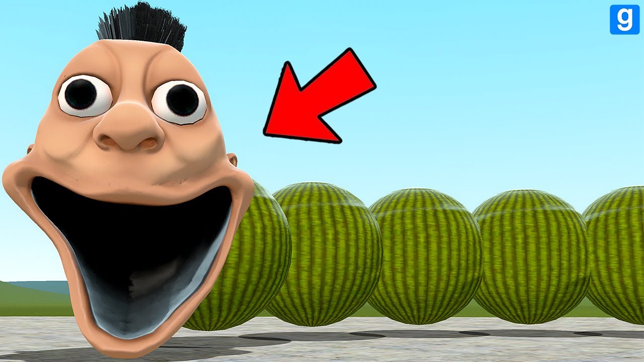 I MADE 3D HUNGRY HAMOOD HABIBI.EXE WORM In Garry's Mod!