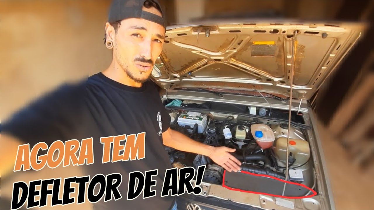 Isso que estava faltando! DEFLETOR DE AR DO RADIADOR