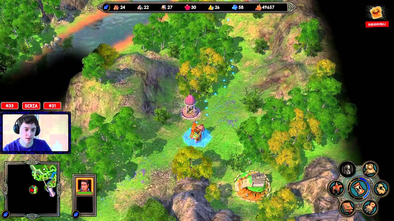 Turowe Gry Strategiczne - HEROES V Kampania Dzikie Hordy - Na Ratunek - Ostentacyjne Wyjście 1/5