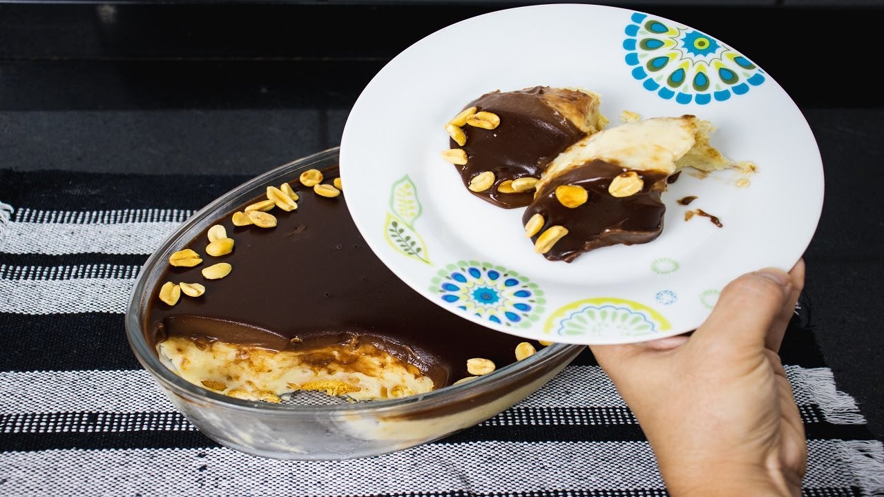 O MELHOR PAVÊ DE AMENDOIM COM CHOCOLATE | A MELHOR SOBREMESA | Anna Laura