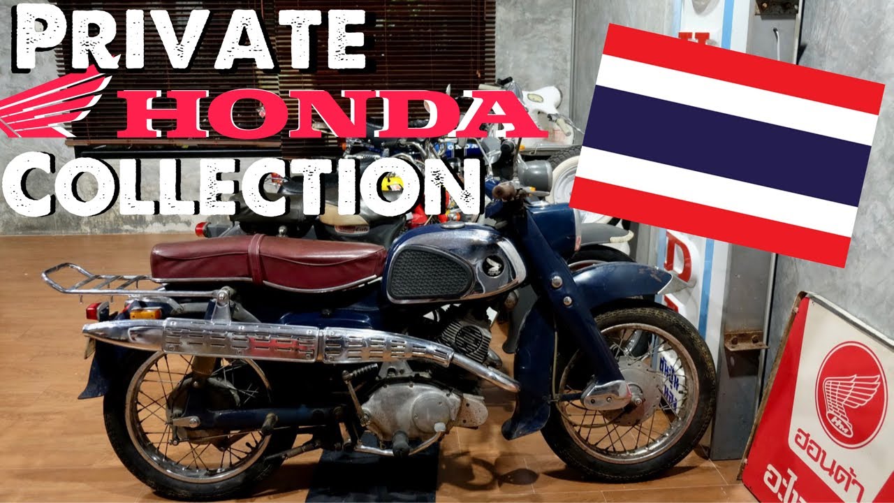 Incredible Classic Honda Collection in Thailand