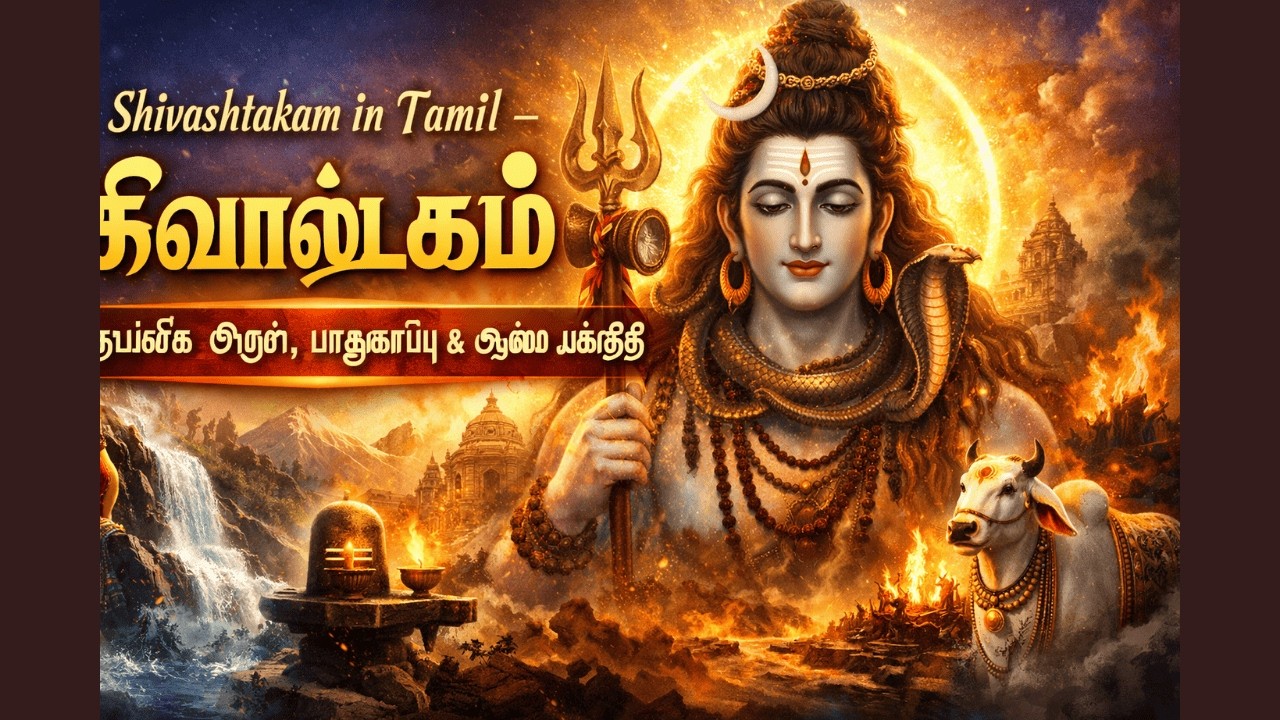 தமிழில் சிவாஷ்டகம் – தெய்வீக அருள், பாதுகாப்பு தரும் சக்திவாய்ந்த சிவ ஸ்தோத்திரம்