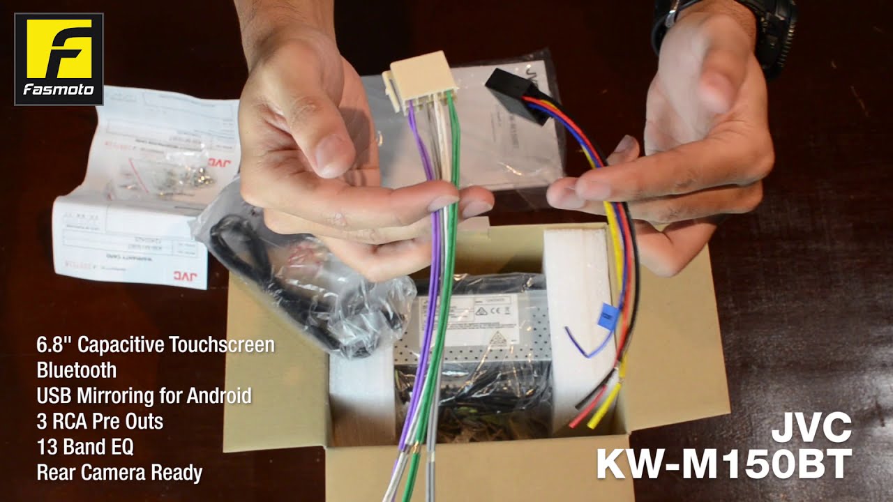 Unboxing the JVC KW-M150BT